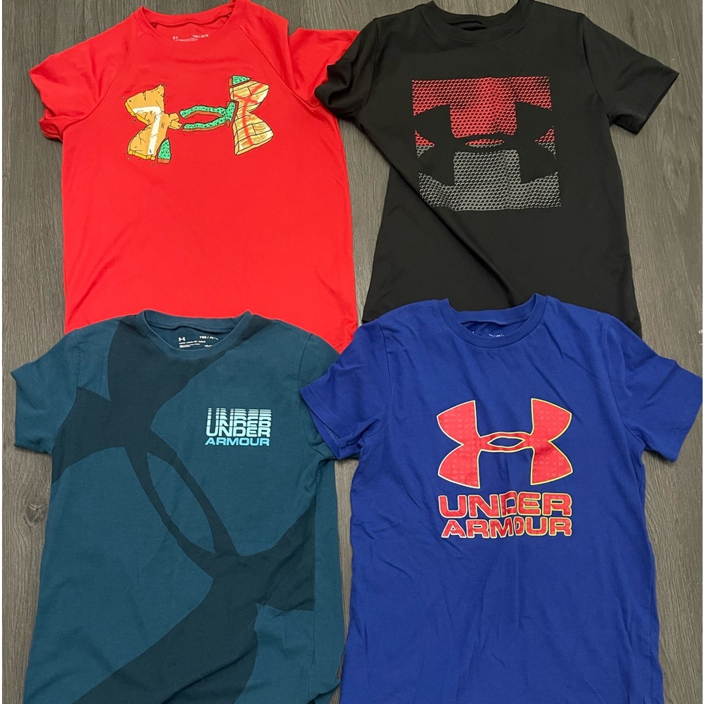 Boys underarmour lot sz medium